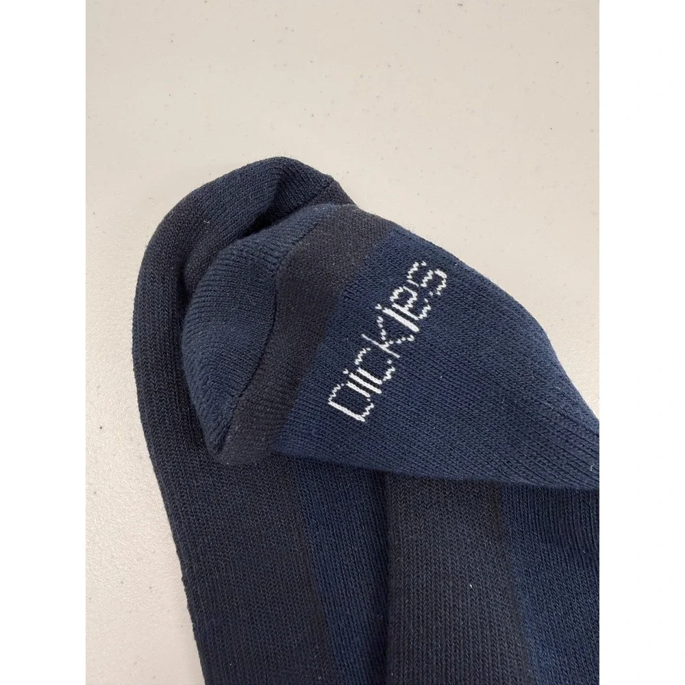 New Dickies Mens Crew Socks Navy Blue Ribbed Athletic Size XL